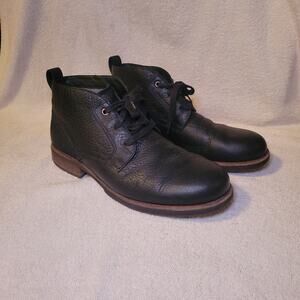 UGG Brompton 1008087 Mens Black Oxford Chukka Mid Leather Boots US 10.5